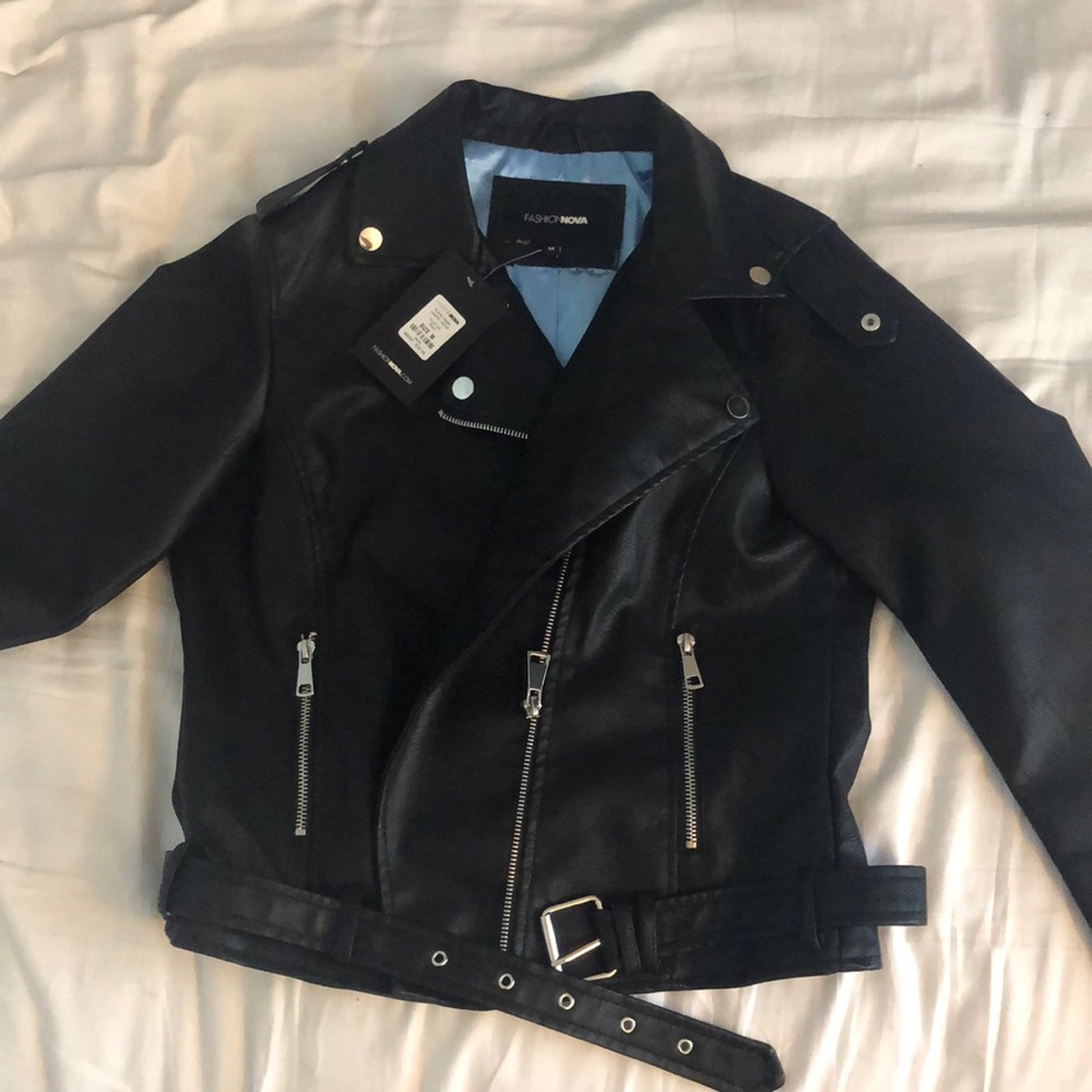 Fashion Nova leather jacket